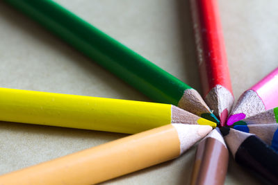 Close-up of colorful objects