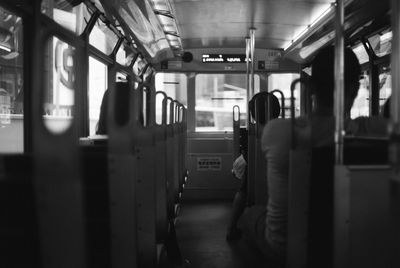 Interior of railroad station