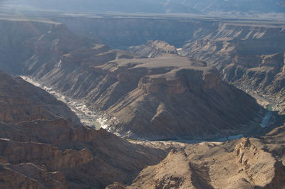 Aerial view of landscape