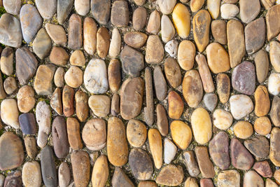 Full frame shot of stone wall