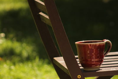 Close-up of drink on table