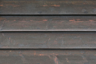 Full frame shot of wooden wall