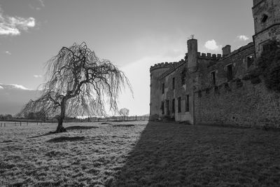 View of historic building against sky