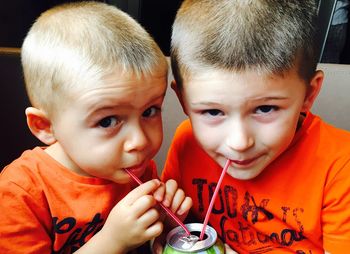 Close-up portrait of girl