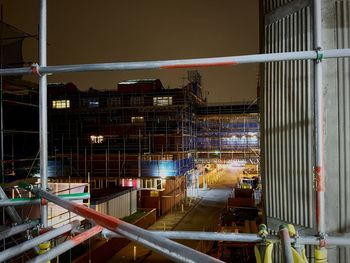 View of industrial building