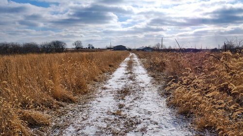 Panoramic view of landscape against sky