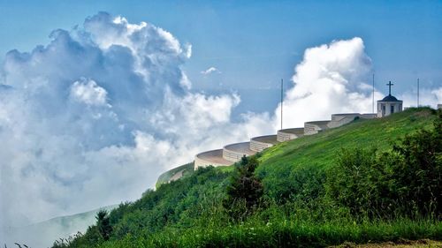 Panoramic view of landscape against sky