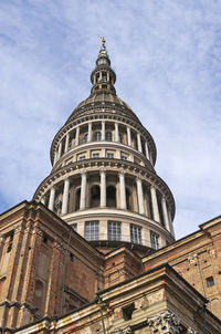 Low angle view of historical building against sky