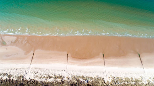 Scenic view of sea shore