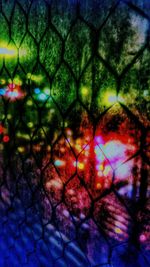 Full frame shot of multi colored wall