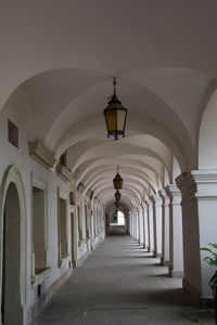 Corridor of building