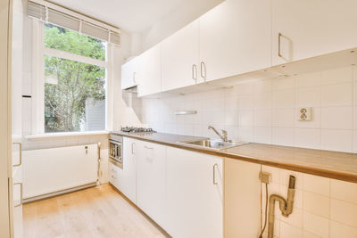 Interior of modern kitchen