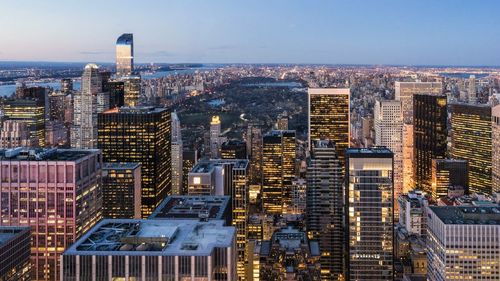 Skyscrapers in city