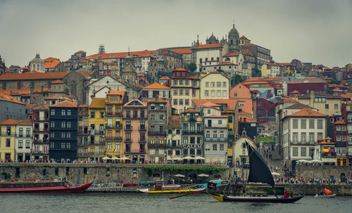 View of buildings in city