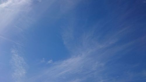 Low angle view of sky