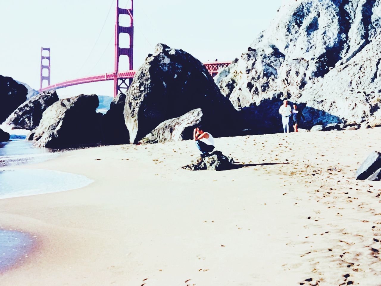 PEOPLE ON BEACH