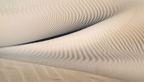 Full frame shot of sand dune