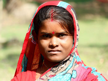 Portrait of mid adult woman 