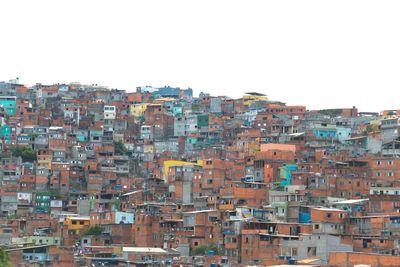 High angle view of cityscape