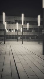 Illuminated underground walkway