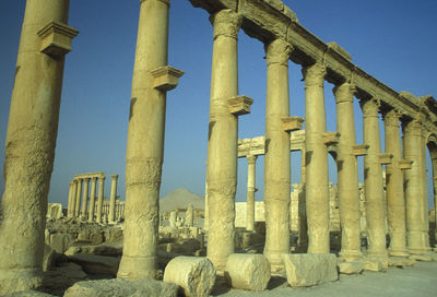 Old ruins at desert