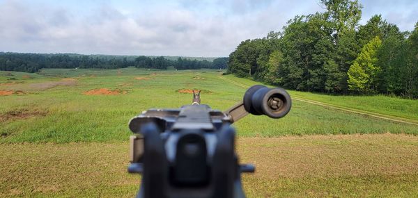 Looking downrange