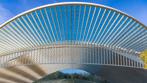 Low angle view of modern building