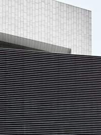Low angle view of modern building