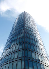 Low angle view of modern building