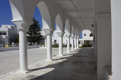 Corridor of building