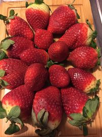 Close-up of strawberries