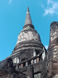 Low angle view of a temple