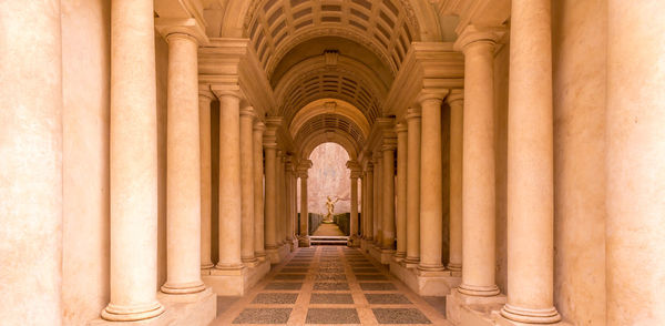 Emoty corridor of building