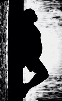 Close-up of woman in bikini