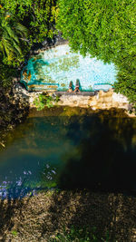 Scenic view of lake