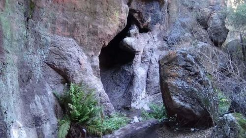 Rock formations on rock formation