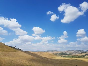 Panoramic view of landscape against sky