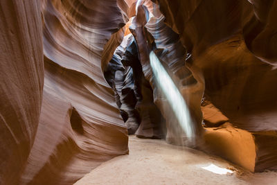 Scenic view of rock formations