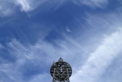 Low angle view of built structure against sky