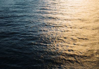 Full frame shot of rippled water