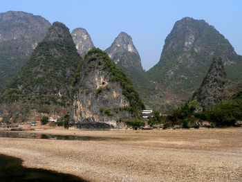 View of mountain range