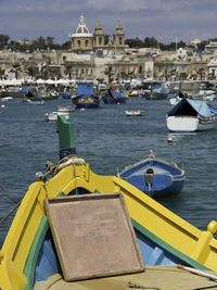 The harbour of marsaxlokk