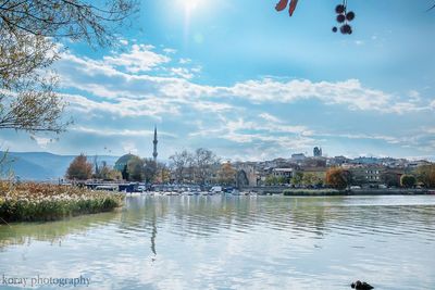 River with buildings in background