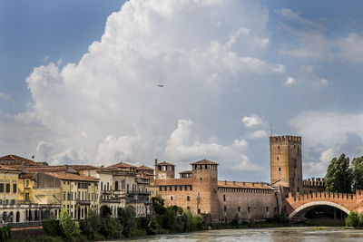 Cityscape against sky