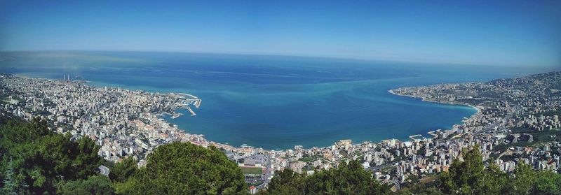 Aerial view of cityscape