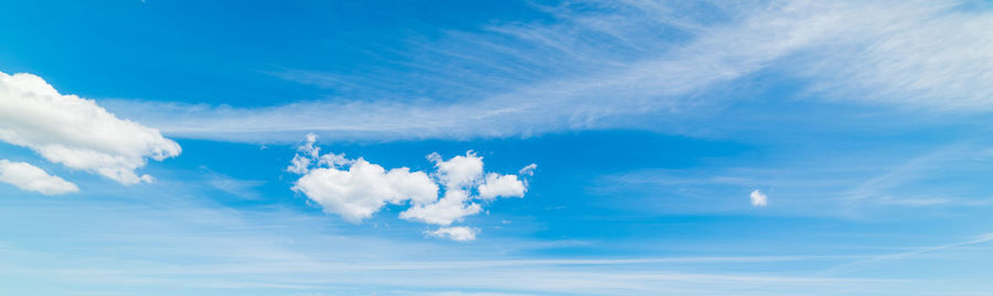 Low angle view of clouds in sky