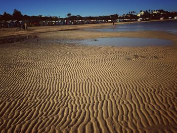 Scenic view of beach