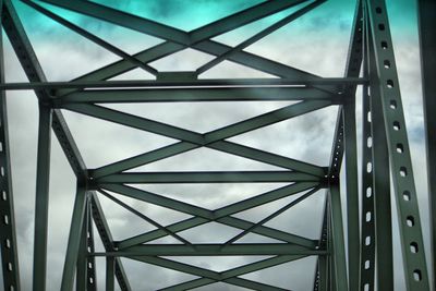 Low angle view of bridge