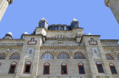 Low angle view of building against sky