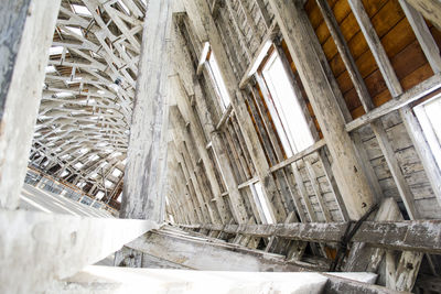 Low angle view of old building